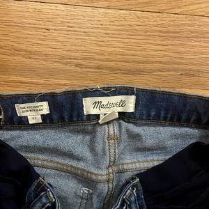 NWOT Madewell Maternity Slim Boy Jeans